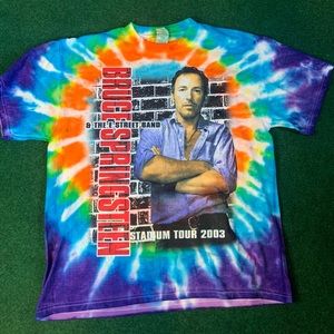 Tie-Dye Bruce Springsteen Summer Tour 2003 Tee